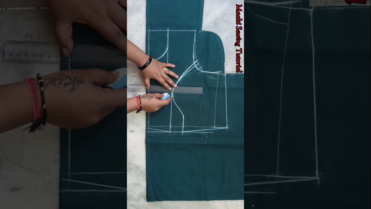 36 size princess cut blouse cutting #blouse #youtubeshorts #shortviral