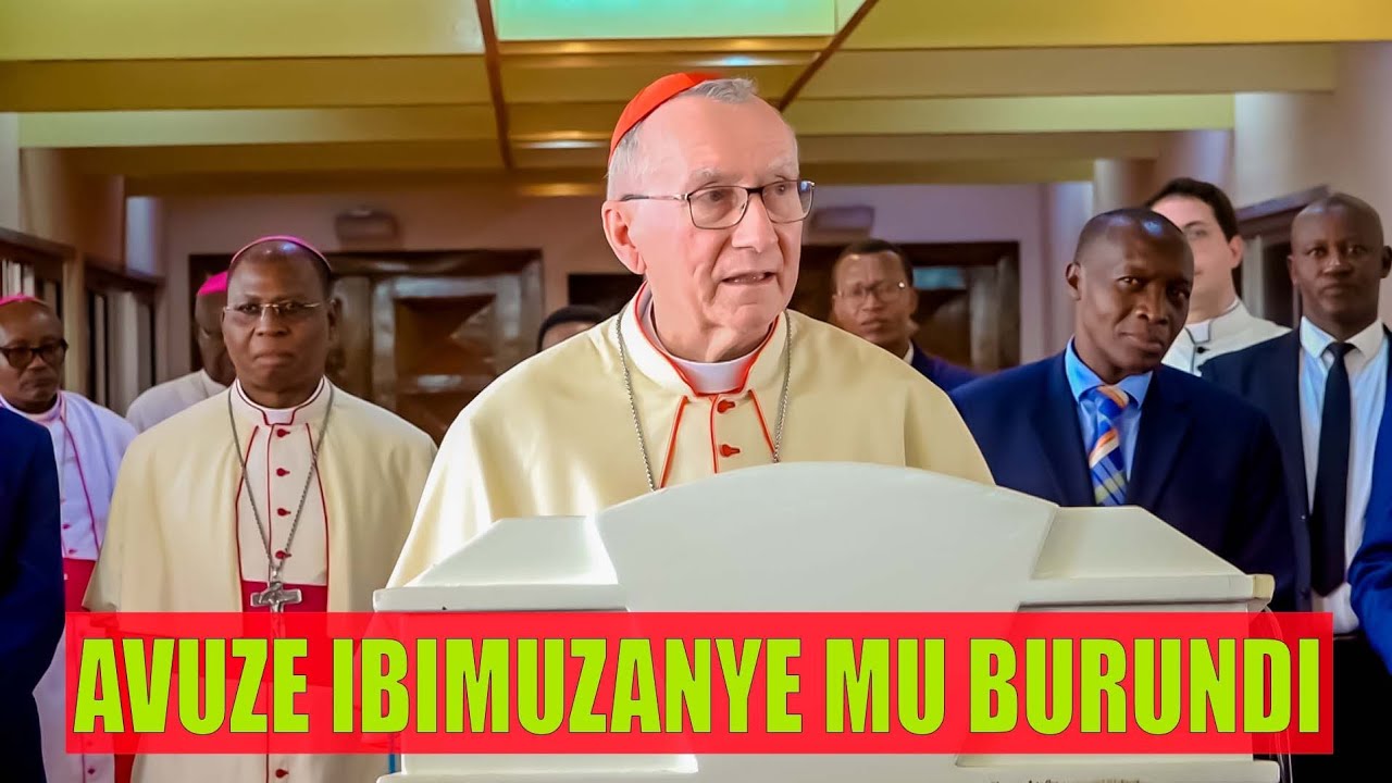 Ngibi ibintu bihambaye bimuzanye mu BURUNDI Umunyamabanga wa Pāpa i VATICAN//ivyaje Gukora/Kwugurura