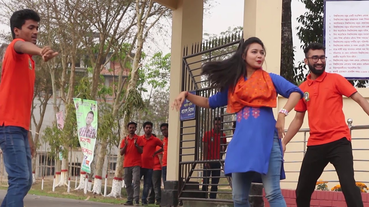 Flash Mob_2k18_F7_ Sylhet Agricultural University