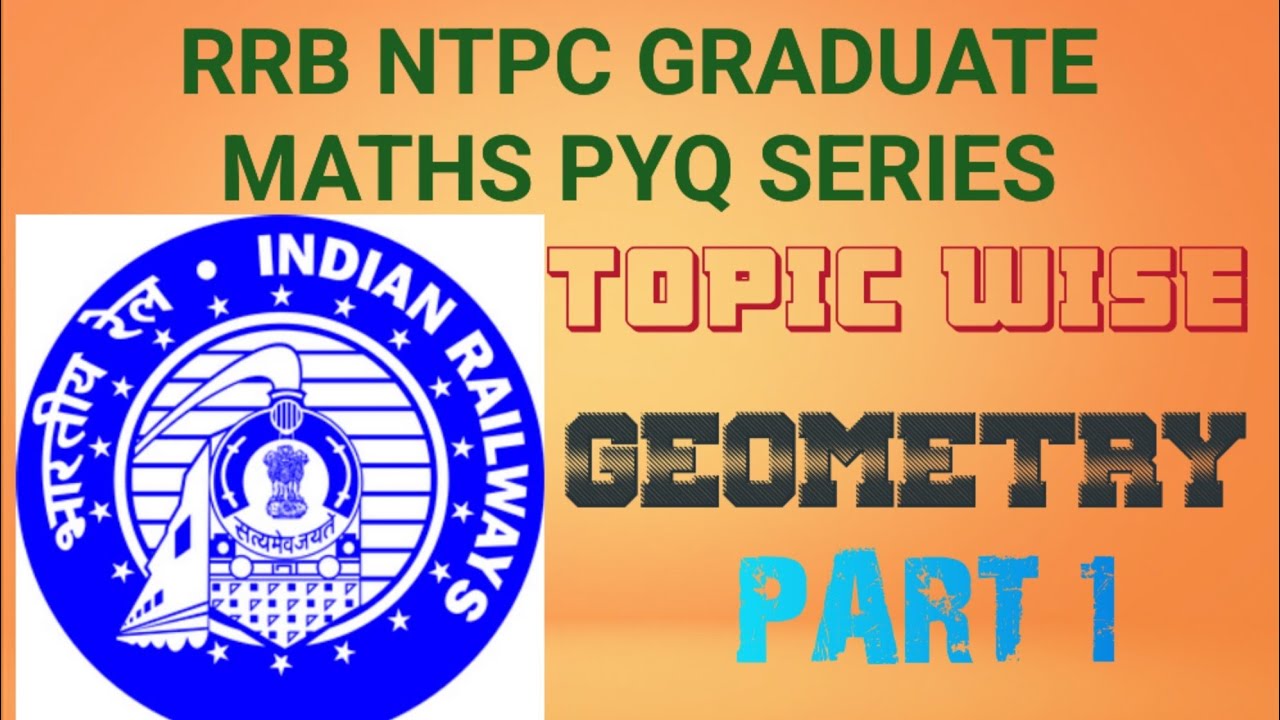 RRB NTPC GRADUATE PREVIOUS YEAR QUESTIONS IN TAMIL| MATHS | GEOMETRY | PART 1 