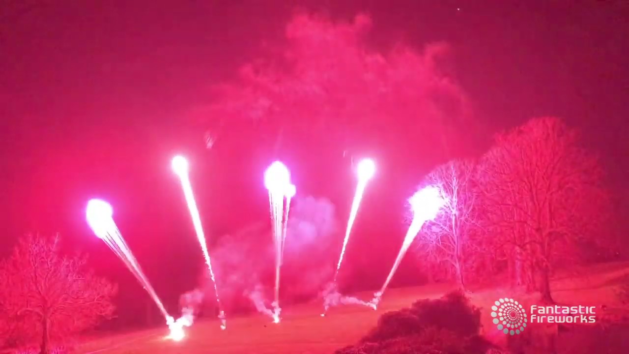 Quiet Fireworks with Music