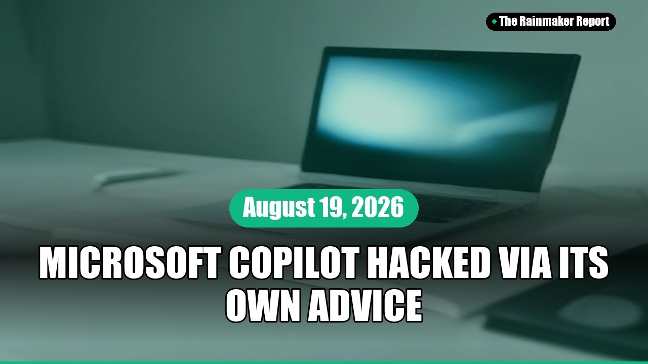 Copilot Hack, UT San Antonio Breach, Azure 36M Records - August 19, 2026