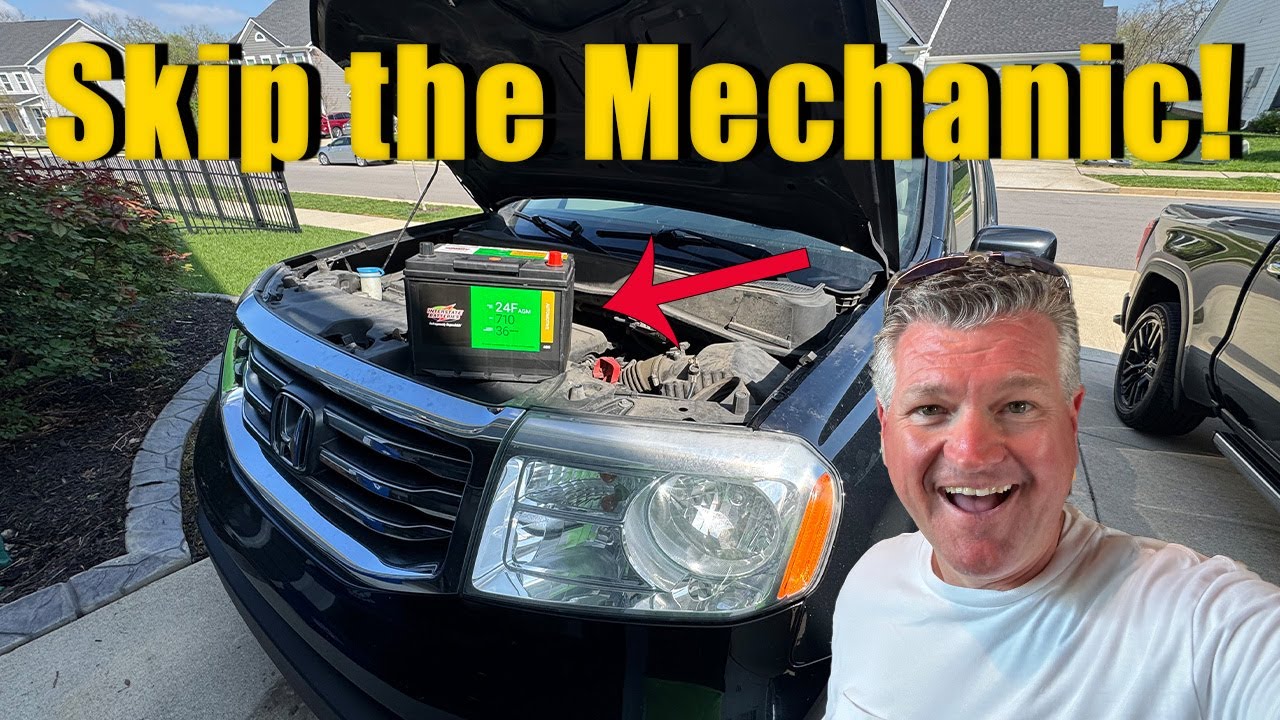 DIY Battery Replacement for Honda Pilot (2009–2015) — Fast & Easy!