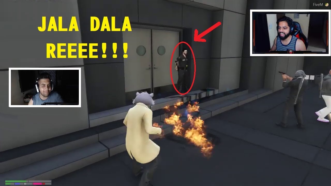 Mr Marlega And Gang Burns Police officer  |  FUNNY GTA 5 RP HIGHLIGHTS #1