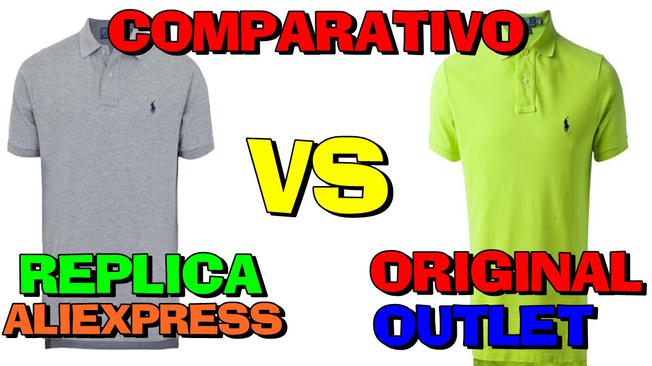 Review Comparativo Polo Ralph Lauren Original vs Aliexpress (PT-BR) HD