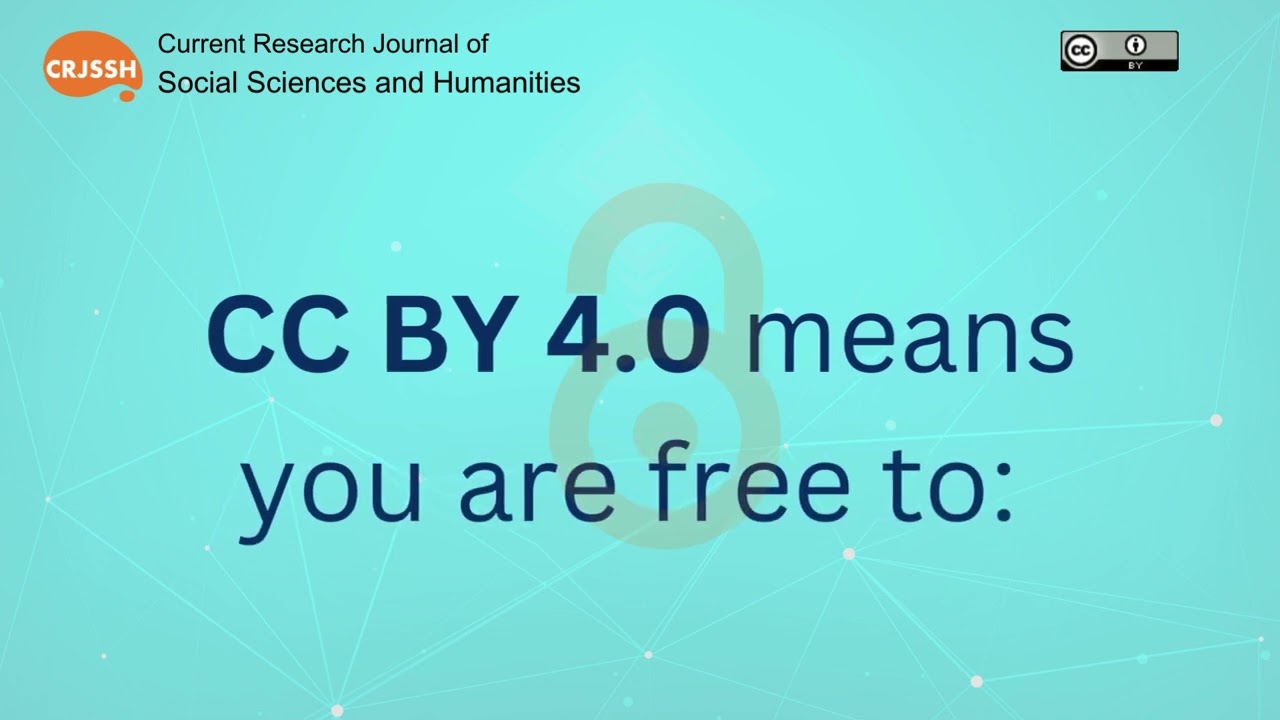 CRJSSH Copyright and Licensing Policy