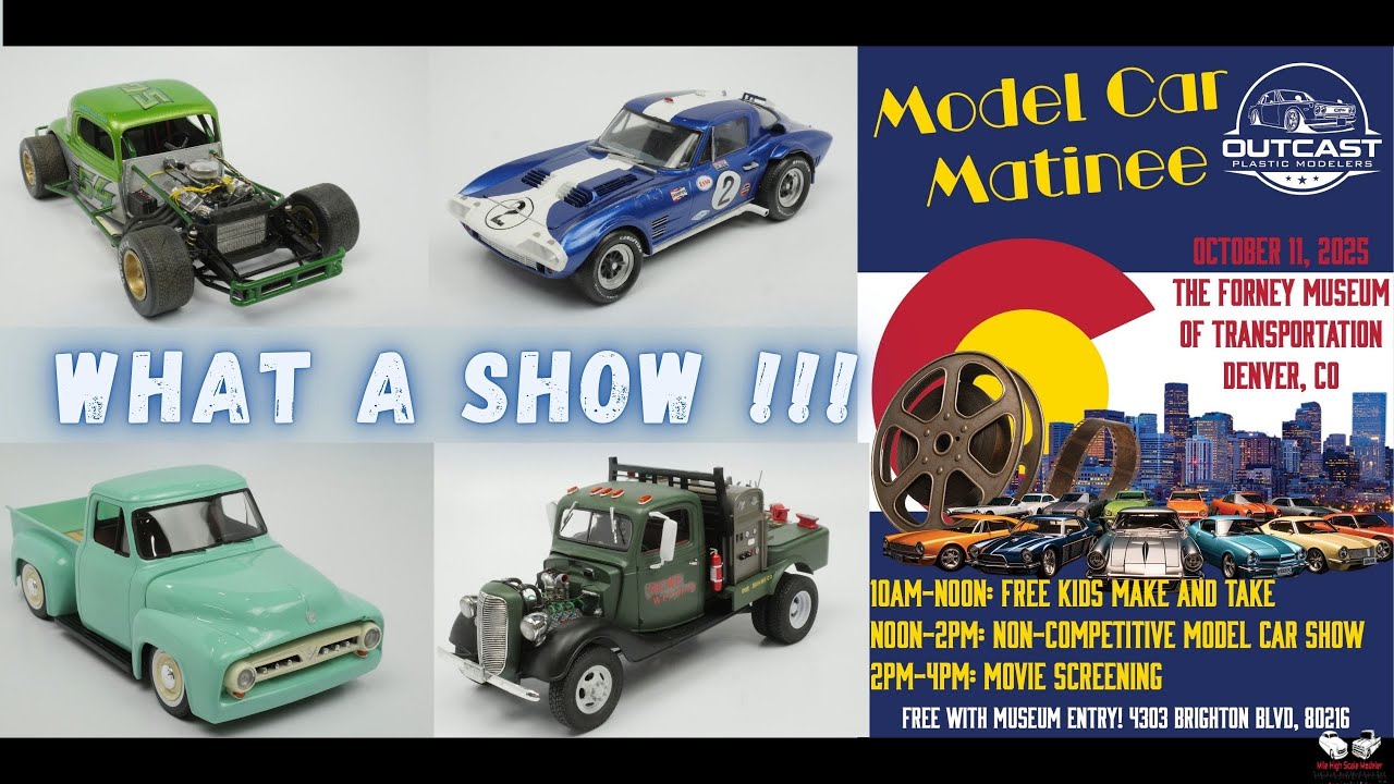 Model Car Matinee 2025 - Presented by The Outcast Plastic Modelers Club