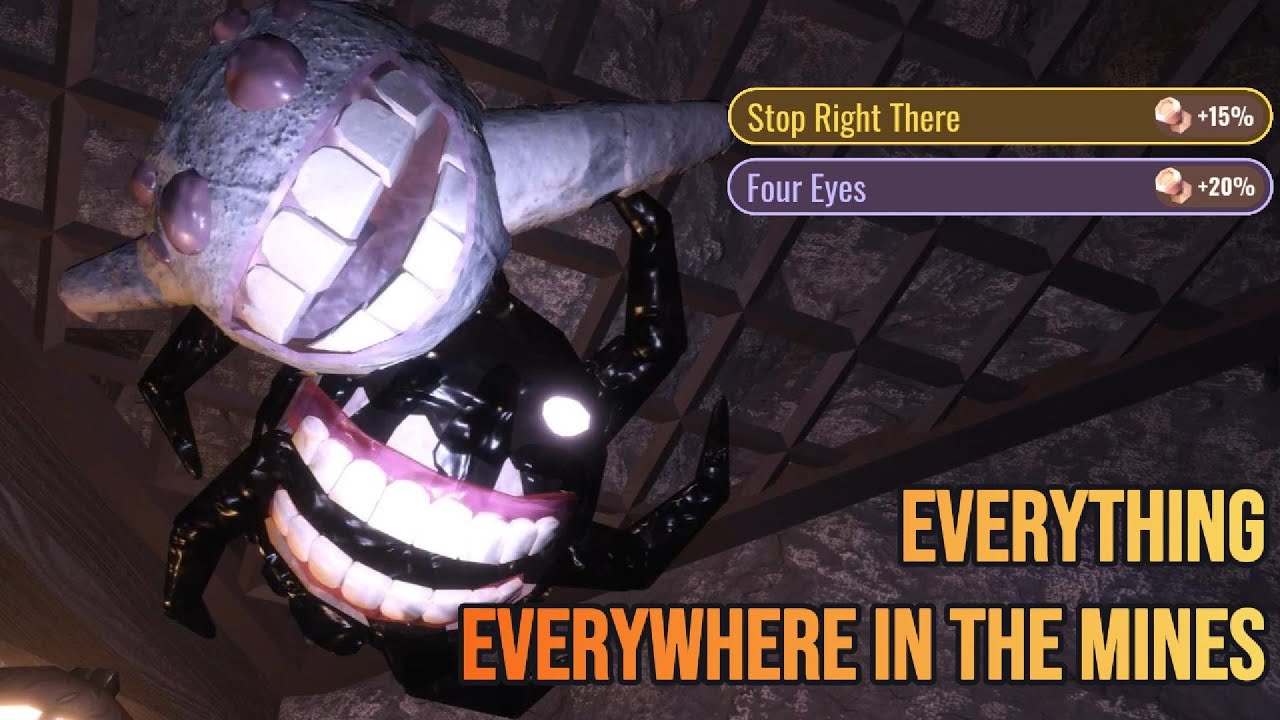 Everything Everywhere All in The Mines Challenge | Roblox DOORS