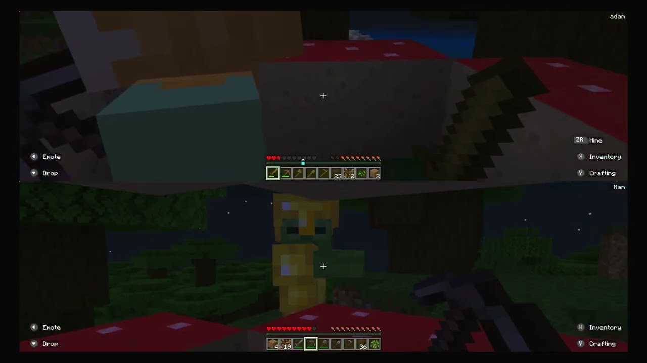 GAMING WITH GRANDA IN MINECRAFT! PT 1