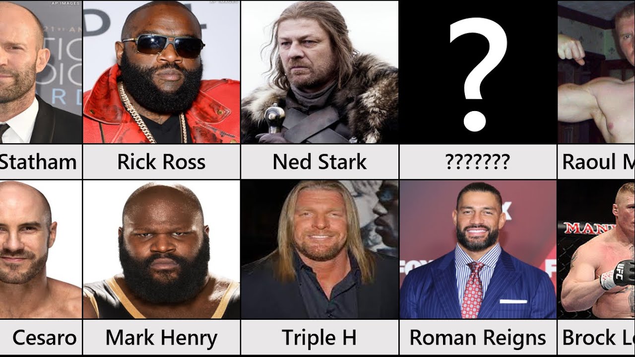 WWE superstars and their duplicate celebrity