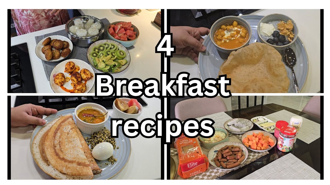 Easy breakfast recipes / Breakfast preparation video/ Dini Shajohn 