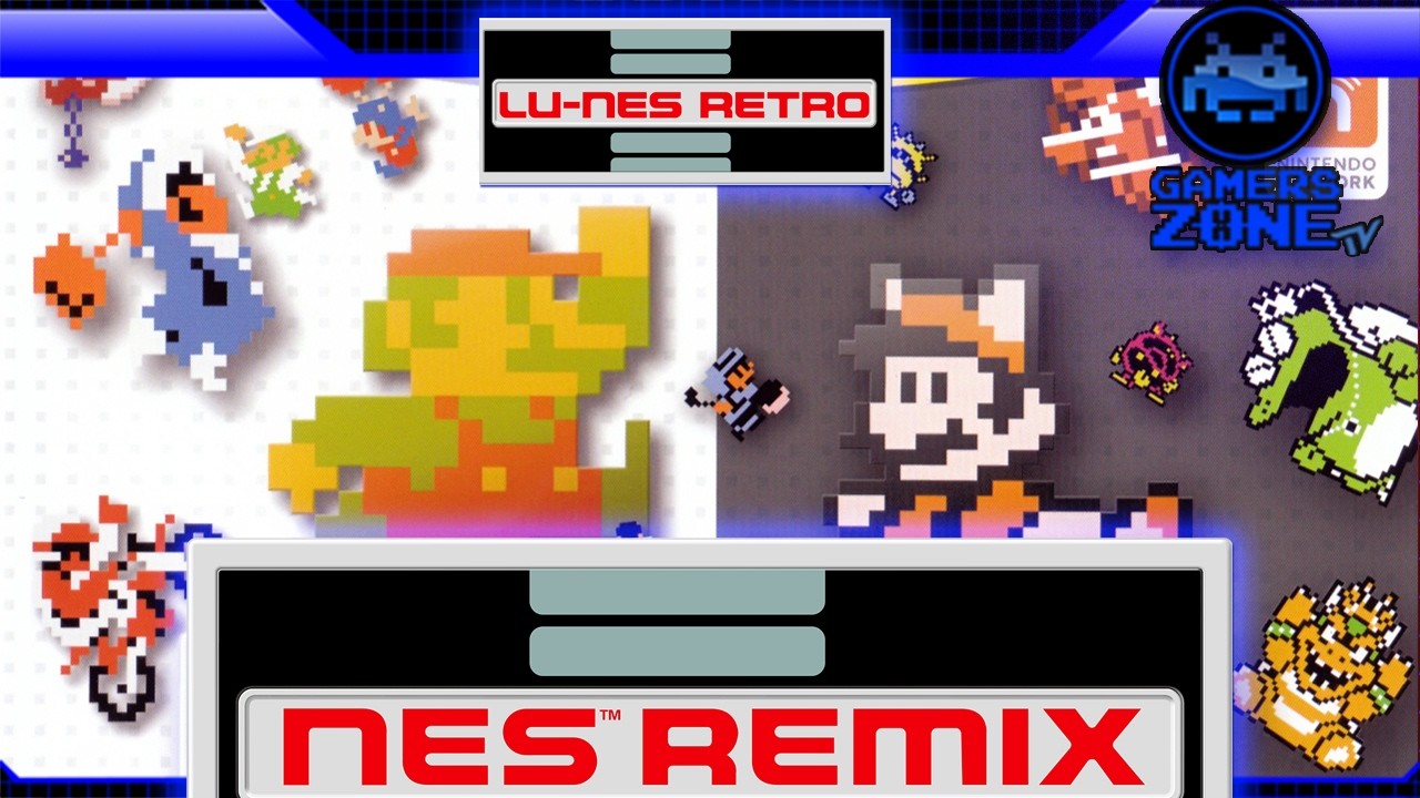 * LU-NES en Miércoles 🤯 #NESRemix #WiiU #Retro #videojuegos