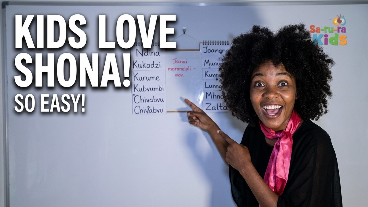 Teach Your Kids Shona with This Months Song