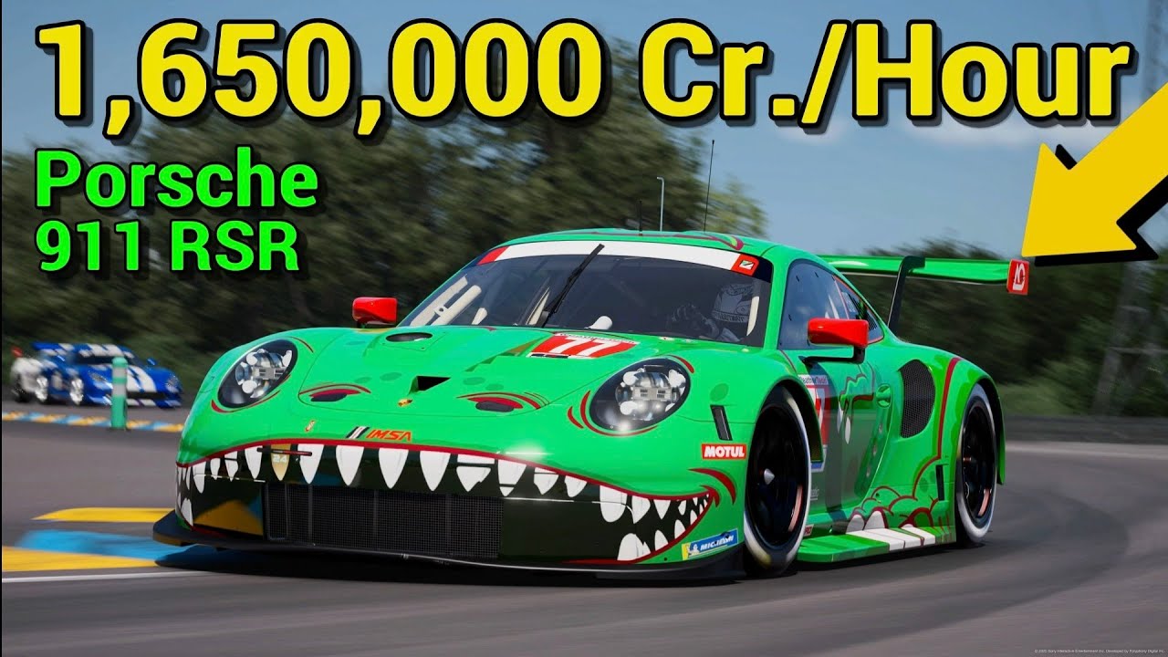 FAST & EASY Money Method | Porsche 911 RSR Tune | Gran Turismo 7 Update 1.59