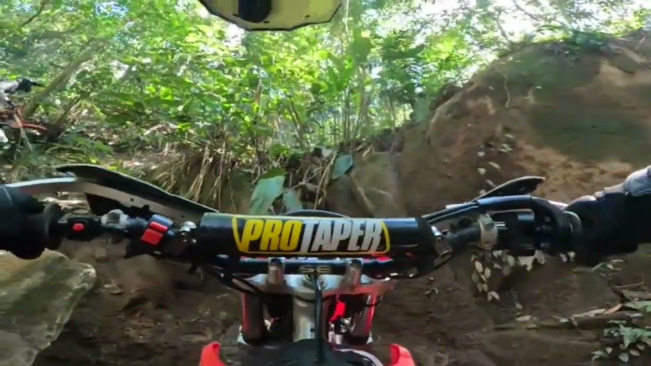 trilha com crf250f e Ktm