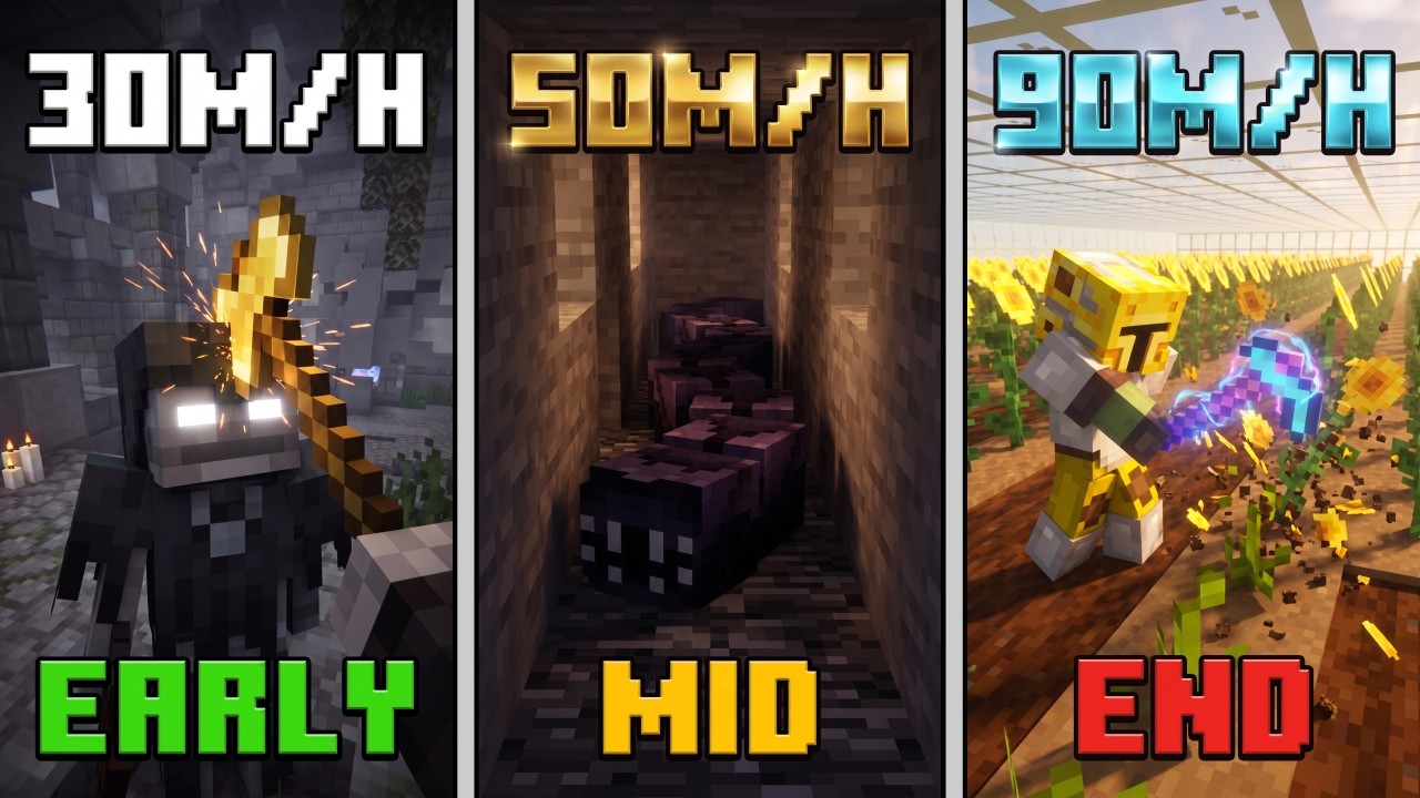TESTING 10 MONEY MAKING METHODS | Hypixel Skyblock