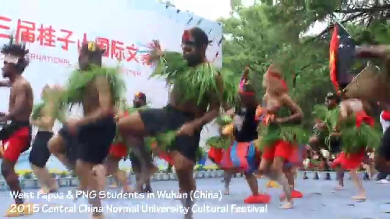 West Papua and PNG Unite in China for Cultural Dance 2015 (Part 2 - Iwalingoto by Junior Insects)