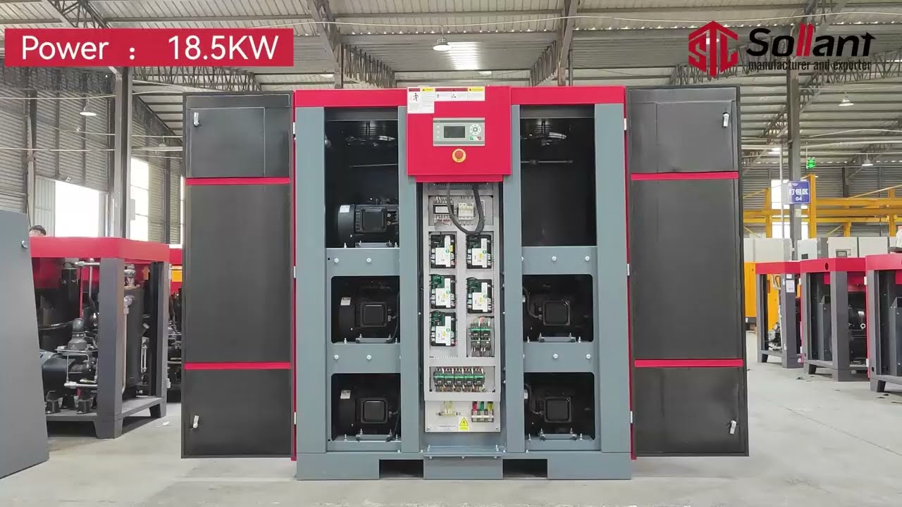 An Inside Look at Our Oil-Free Scroll Air Compressor - Sollant Group