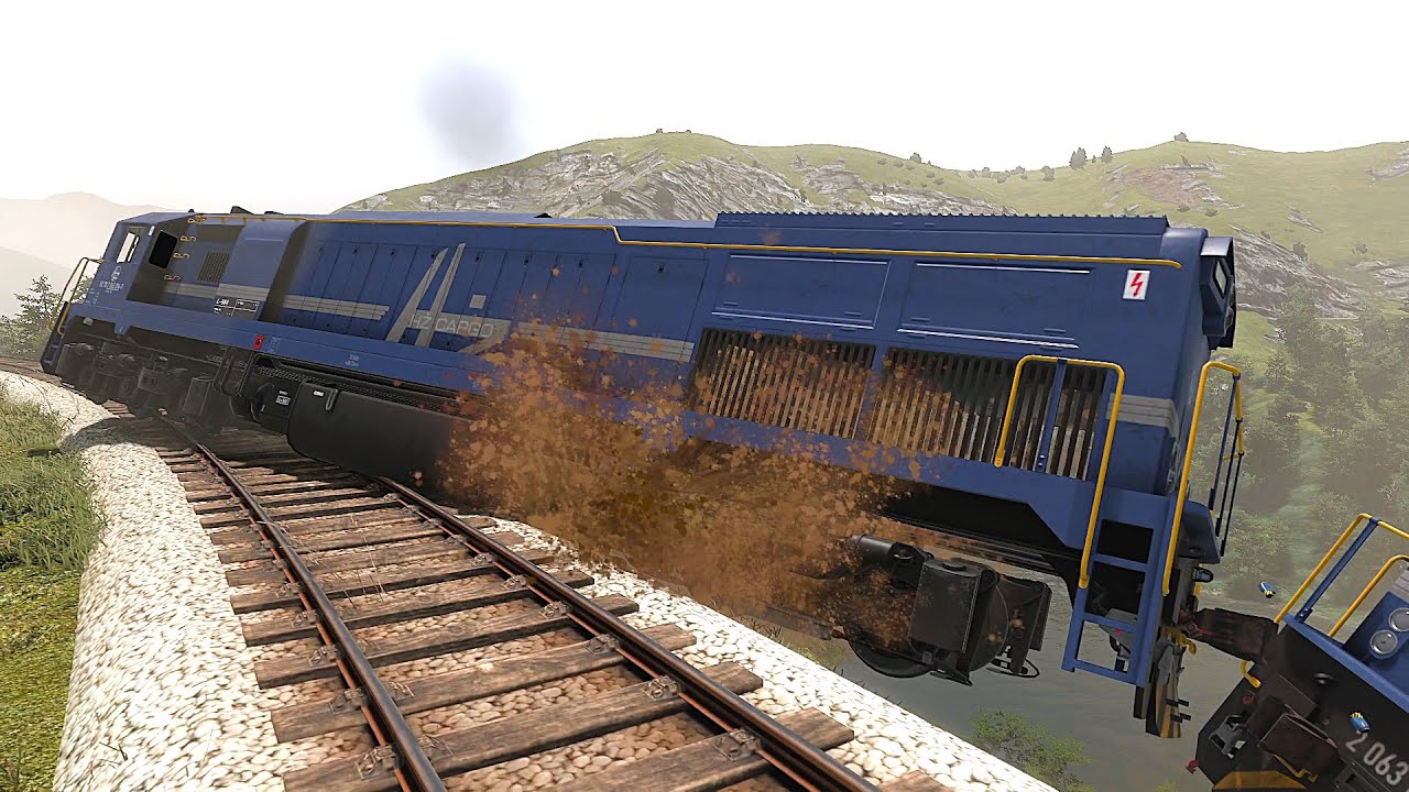 Derails and Blasts | Crash Compilation - Derail Valley 🔥 Part-23