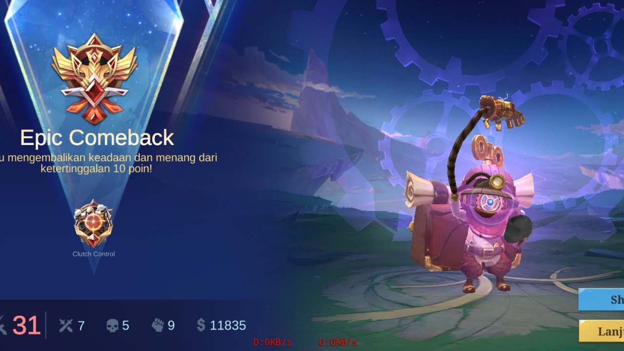 Hero cacad matanya cuma 1