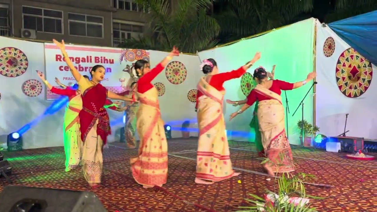 Jeng bihu || Rongali Bihu 2024 || Pragjyotishpur Apartments New Delhi