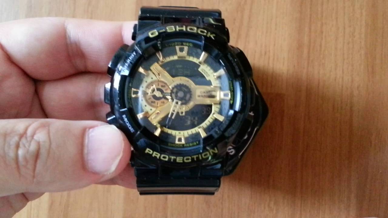 ตั้งเวลา Gshock GA-110