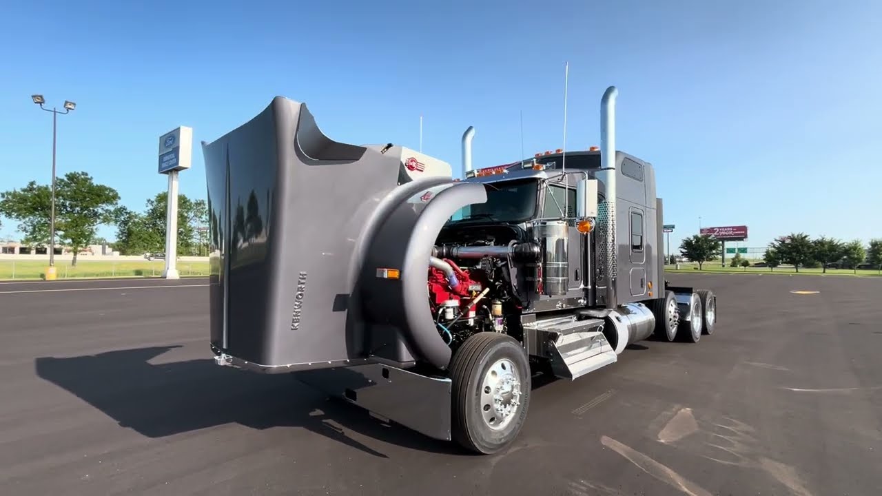 2025 Kenworth W900 605HP w/ Pusher For Sale! - Wallwork Truck Center - Fargo, ND