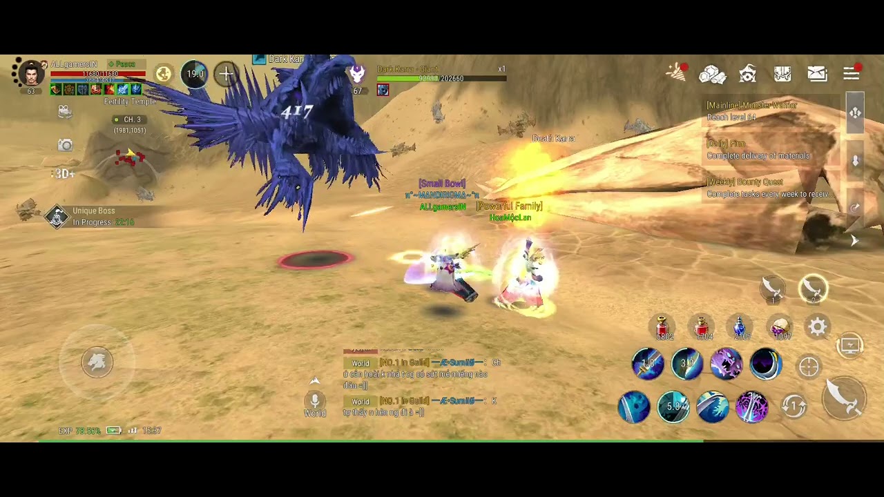SILKROAD ORIGIN MOBILE : NO WAR FOR TODAY , CALM GRIND