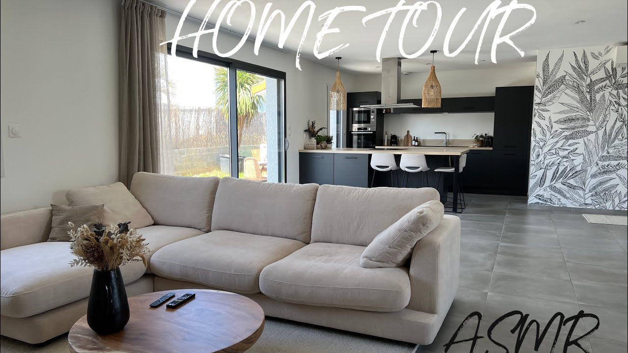 [ASMR FR] HOME TOUR - DÉCOUVREZ NOTRE COCON 🤍🌿 🤎