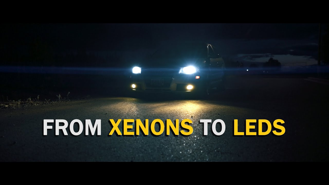 CAN Bus Headlight LEDs That Work! Auxito LEDs || 8p Audi a3 VR6 quattro