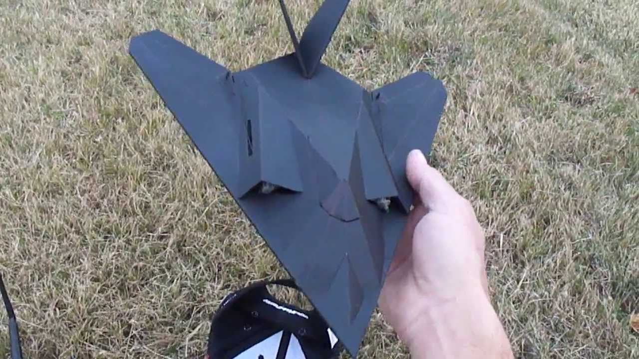 Micro (F-117 Stealth Fighter) RC Jet for Pdf plans. foamconceptjets.com