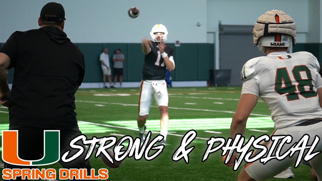 Drills in Full Pads feat. Offensive Linemen & Defensive Players | 