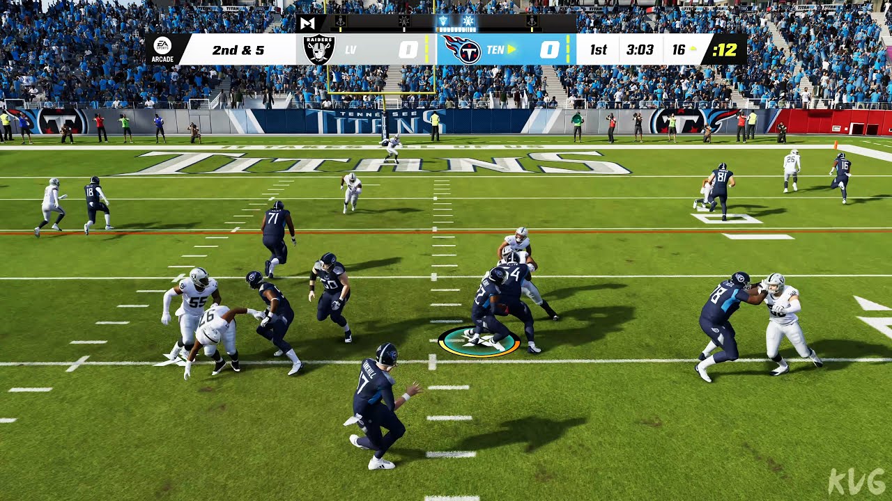 Madden NFL 23 - Las Vegas Raiders vs Tennessee Titans - Gameplay (PS5 UHD) [4K60FPS]