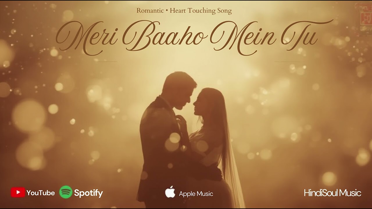Meri Baaho Mein Tu ❤️ | Heart Touching Romantic Hindi Song 2025 | HindiSoul Music