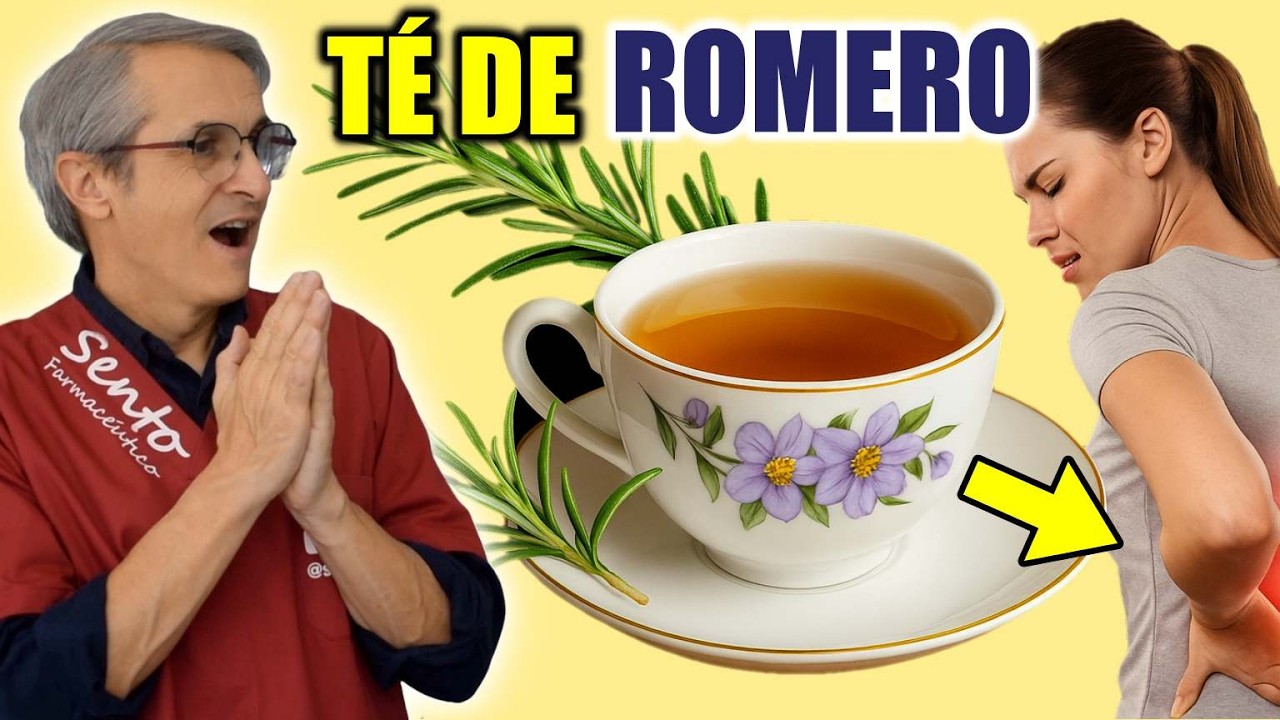 🔴 CONDICIONES que SANAN con TÉ de ROMERO (CÓMO HACER EL TÉ) 🔴