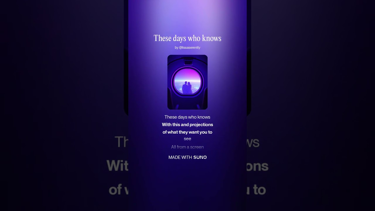 These days who knows