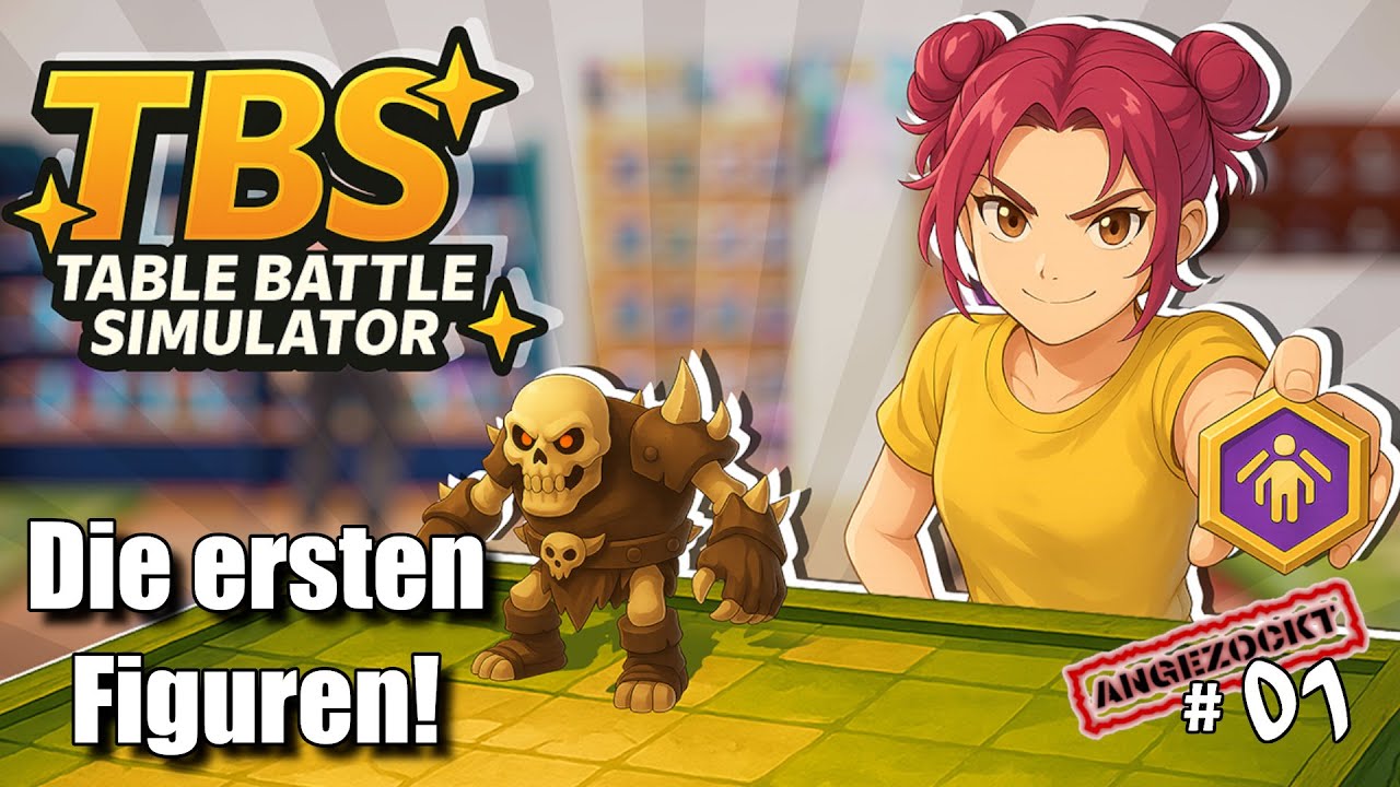 Table Battle Simulator #01 🎴 Coole Figuren, aber zäh wie Käse #angezockt #deutsch
