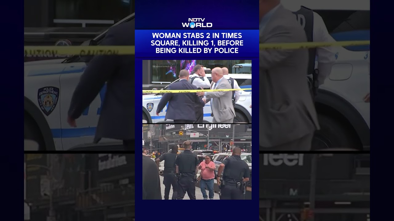 Times Square Stabbing: Woman Kills One, Injures Another Before Being Shot Dead By Police