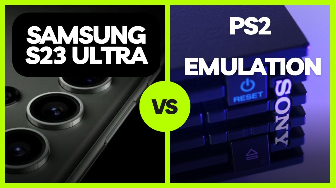 S23 Ultra EMULATION WOW! PS2 and Gamecube Emulation on Samsung S23 Ultra