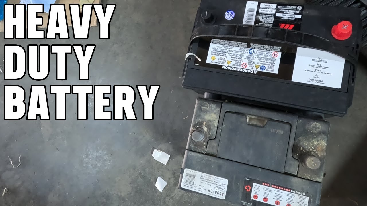 Heavy duty battery upgrade for the Colorado