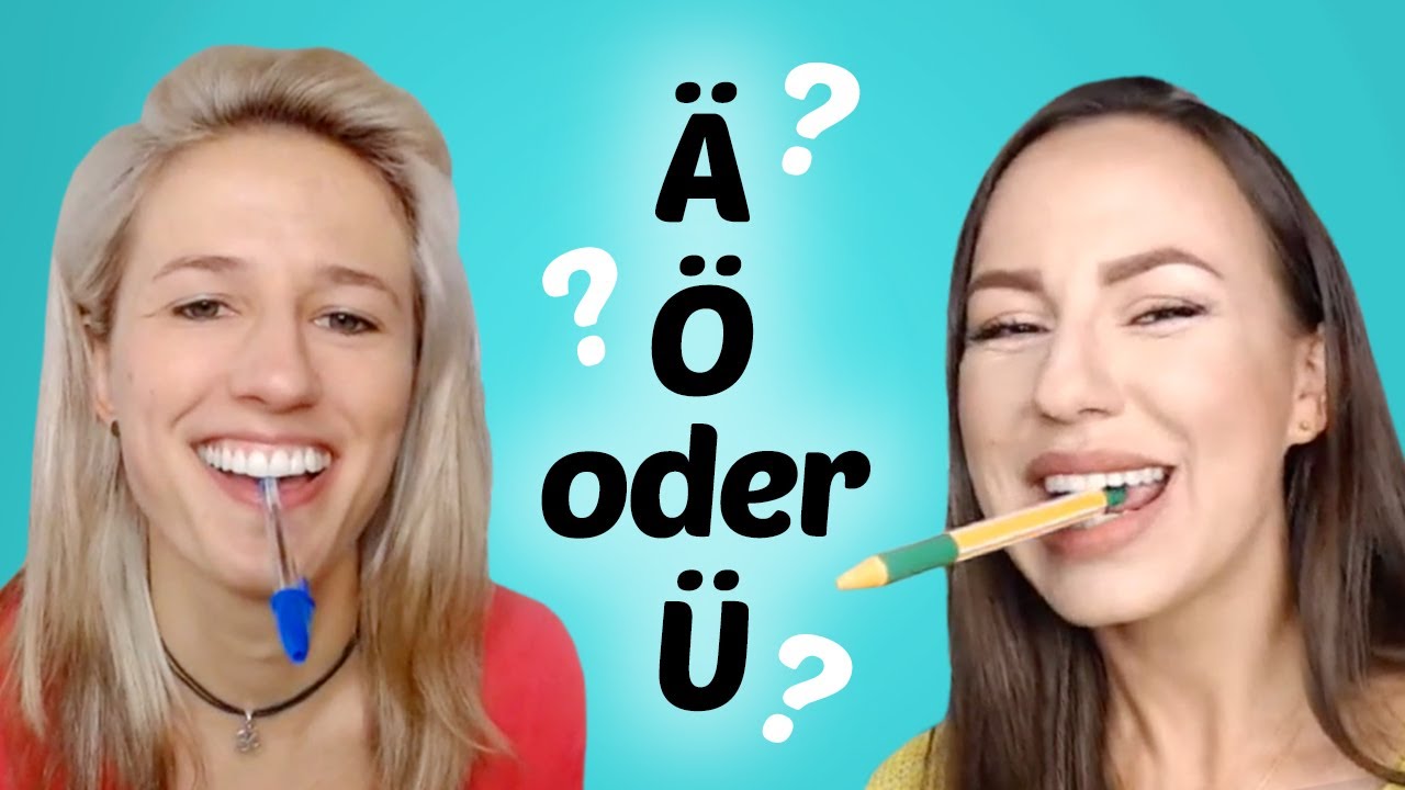 3 German Pronunciation Hacks ft. Maria (only in German)