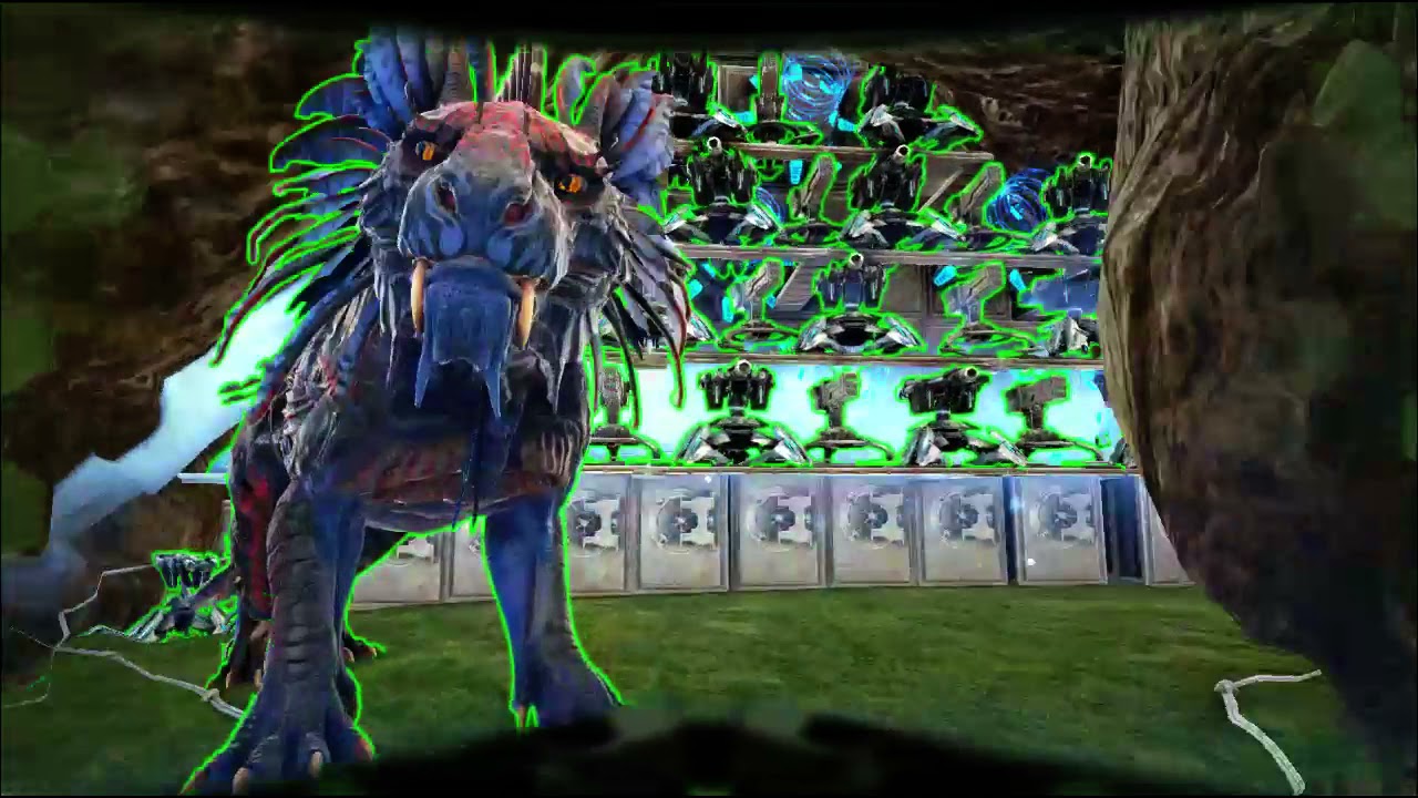 Crystal Isles Base Tour | Baboon Tree and Basi Block |  Ark Official Pc Smalltribes