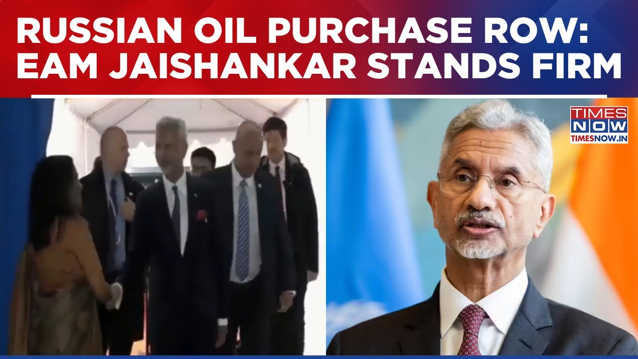EAM Jaishankar Rejects Pressure On Russian Oil Purchase, Prioritizes India’s Energy Security