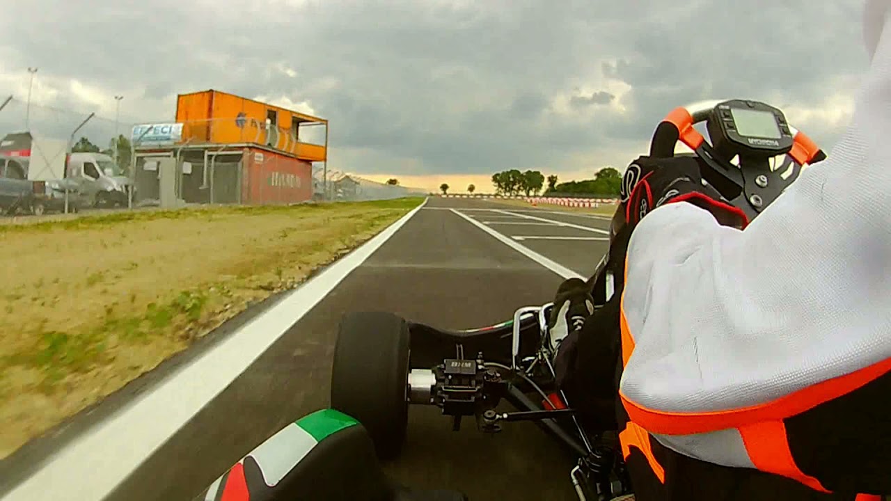 Cremona kart circuit con KZ Modena KK1
