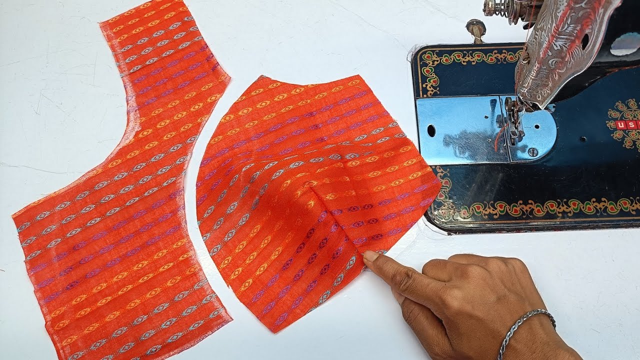32 inch Katori blouse cutting easy method ||Katori blouse ki cutting( step by step) 32 size part 2