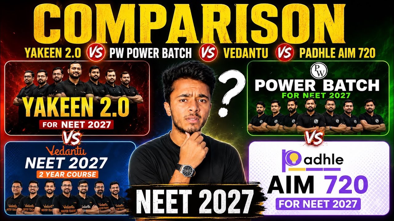 *BEST* Online batch for NEET ASPIRANTS 🔥|| PW VS ALLEN VS AKASH ‼️ #neet2027 