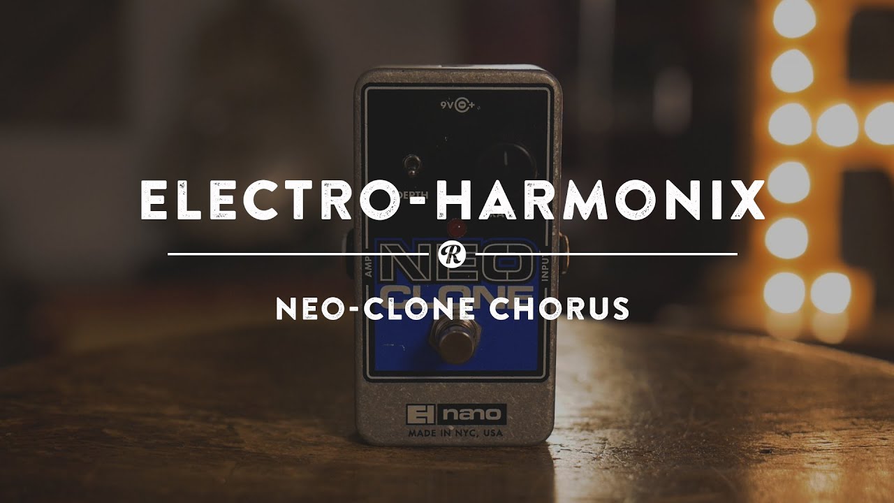Electro-Harmonix Neo-Clone Chorus | Демонстрационное видео с эффектом реверберации
