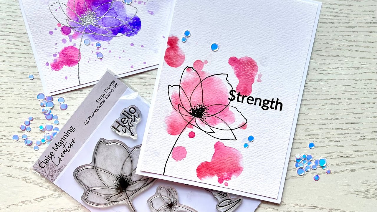 LIVE Craft demo with Birthday Bonanza Stamps | Stamping | Watercolour