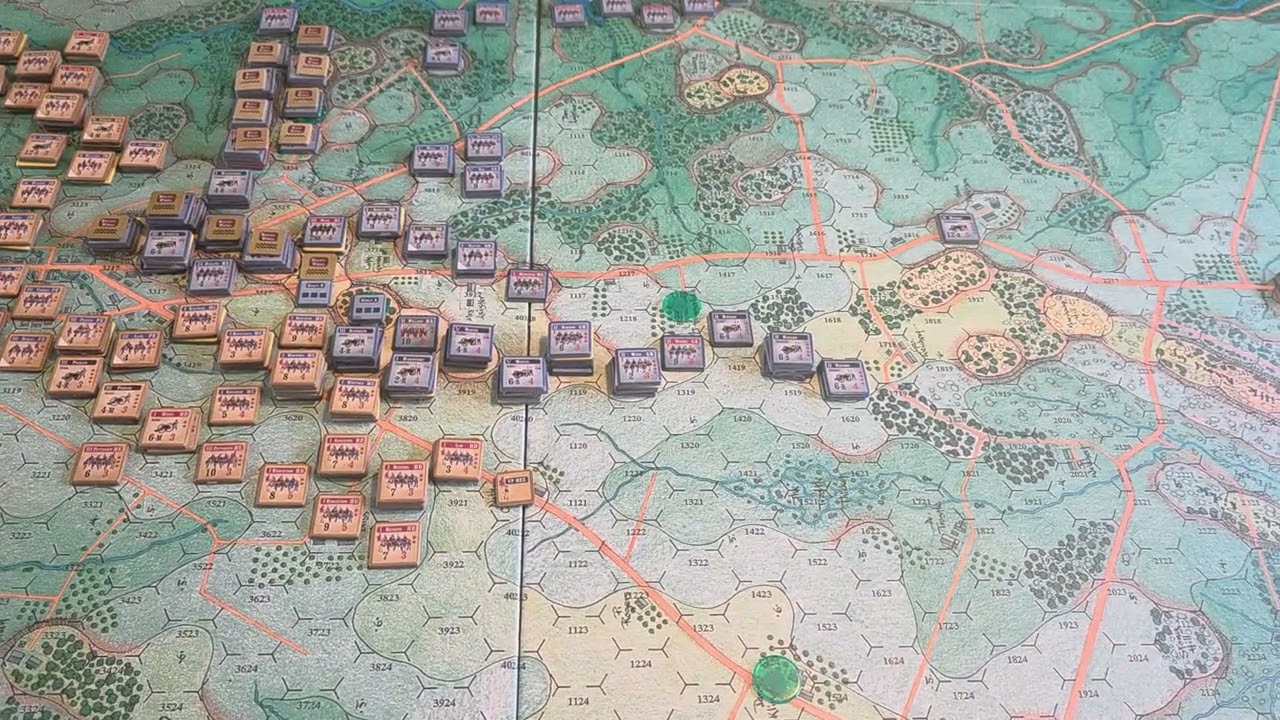 A Most Fearful Sacrifice. The Three Days of Gettysburg. 14 - Situation end of 10pm on Day Two. 