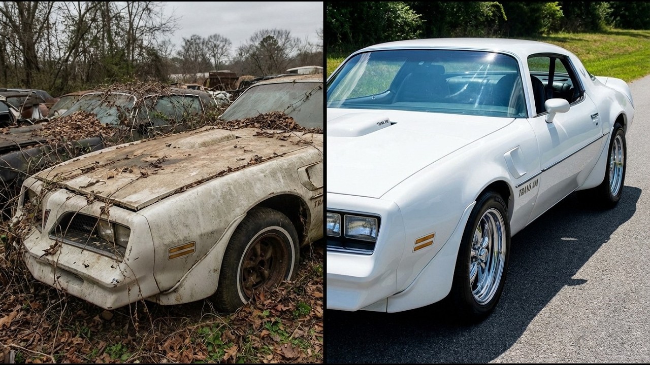 From Forgotten to Flawless — A 1977 Pontiac Firebird Trans Am Restoration in Quiet Detail